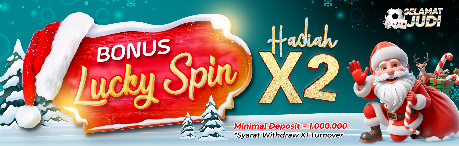 BONUS LUCKY SPIN NATAL 2025