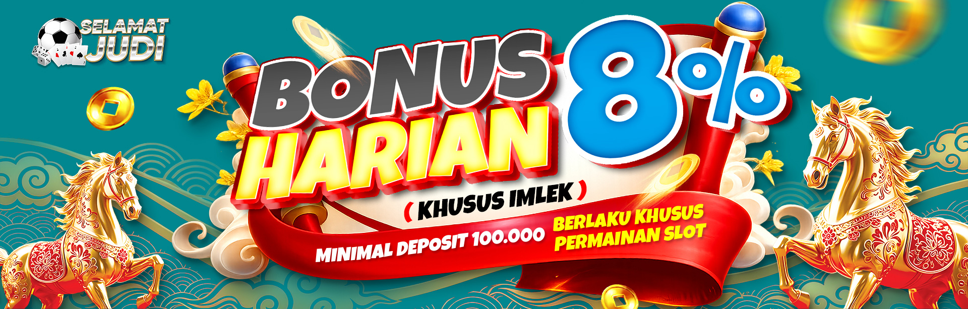 BONUS HARIAN IMLEK 8%