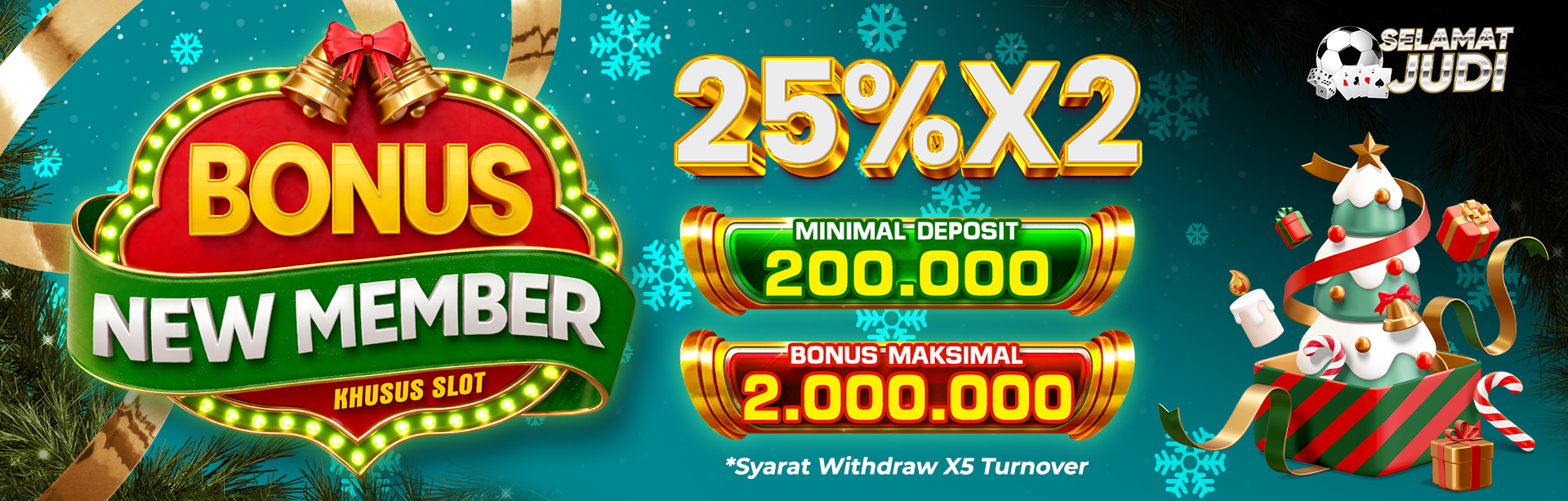 BONUS NEW MEMBER NATAL 2025