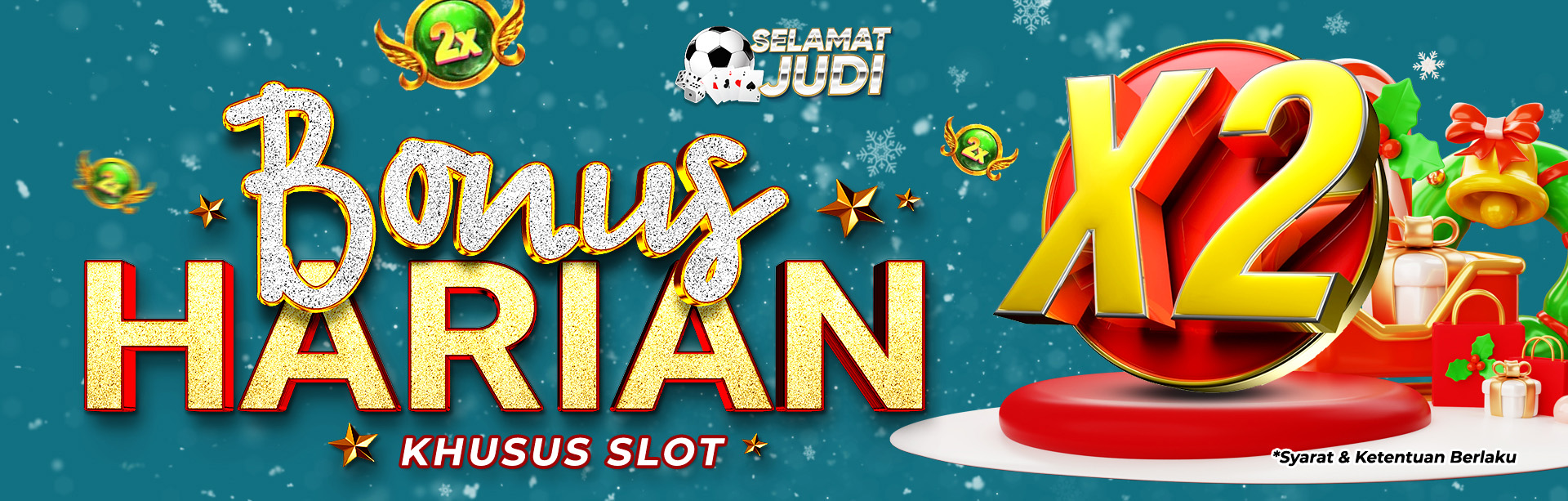 BONUS HARIAN SLOT X2