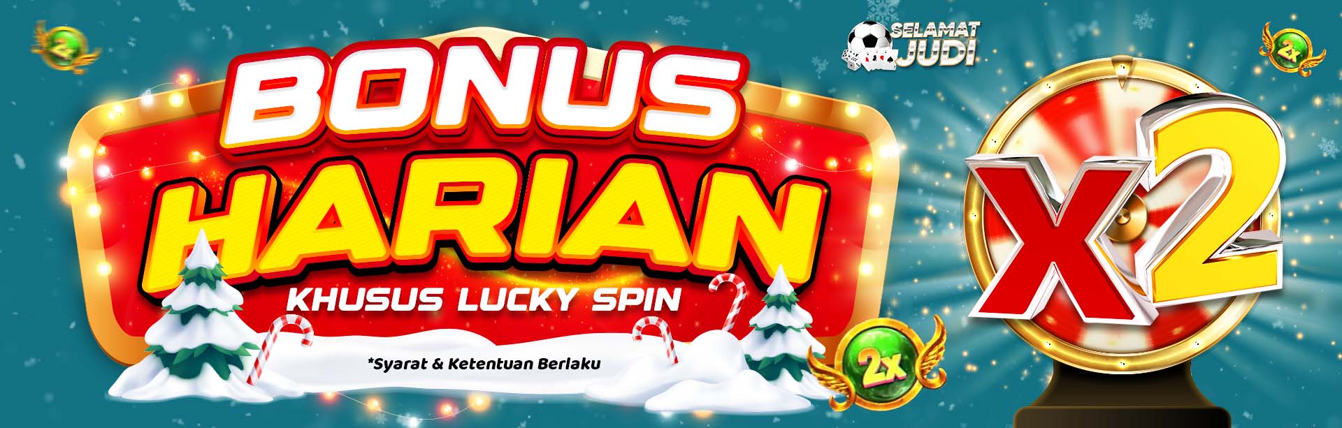 BONUS HARIAN LUCKY SPIN